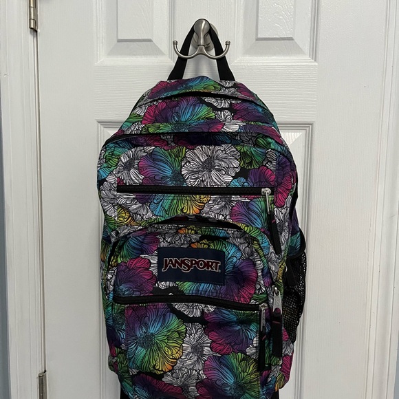 Jansport Other - Jansport Superbreak Ombre Floral Backpack School Bag